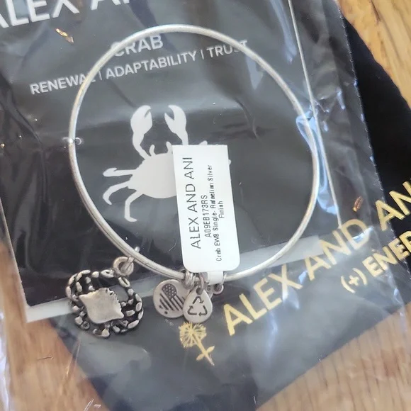 NWT Alex and Ani Crab bracelet - Picture 1 of 3